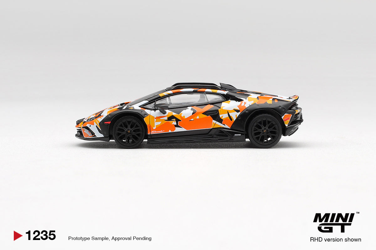 Mini GT Lamborghini Huracan Sterrato All-Terrain 1:64 Die Cast Model Set
