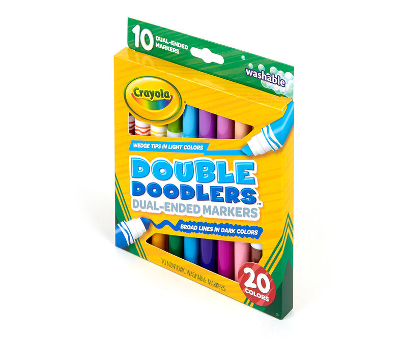 Crayola 10 Double Doodler Duel Ended Markers