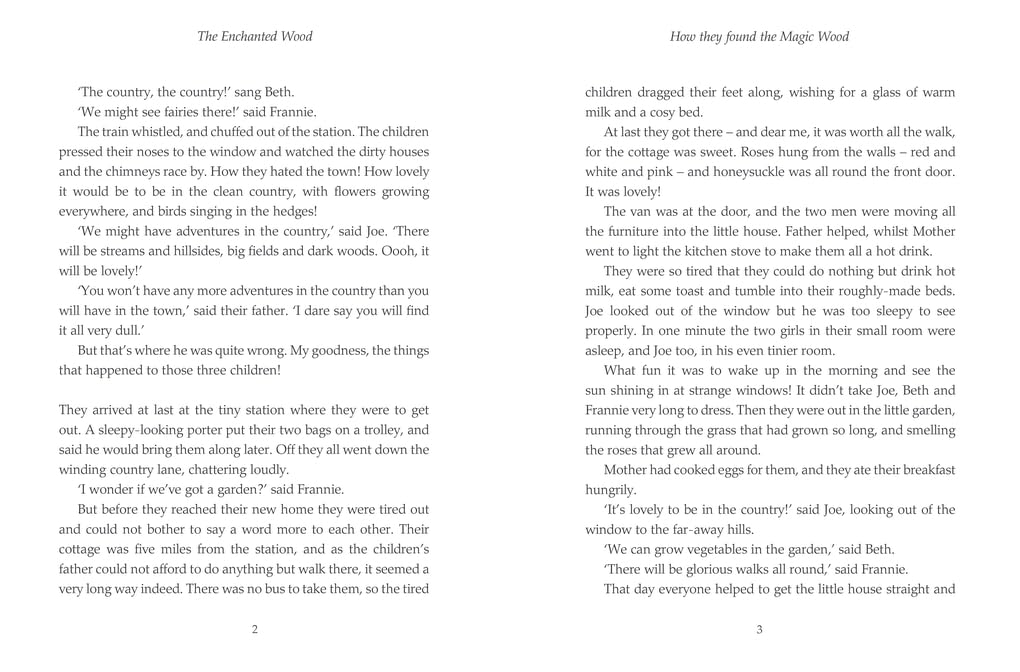 The Magic Faraway Tree - The Enchanted Wood by Enid Blyton