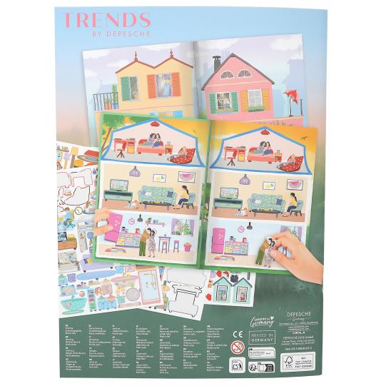 Create your Sweet Home Colouring Book