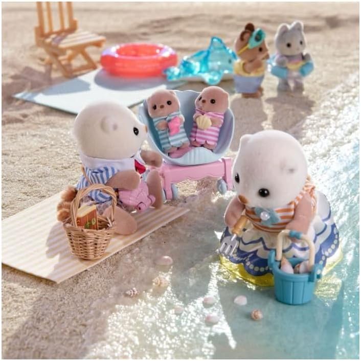 Sylvanian Sea Otter Family