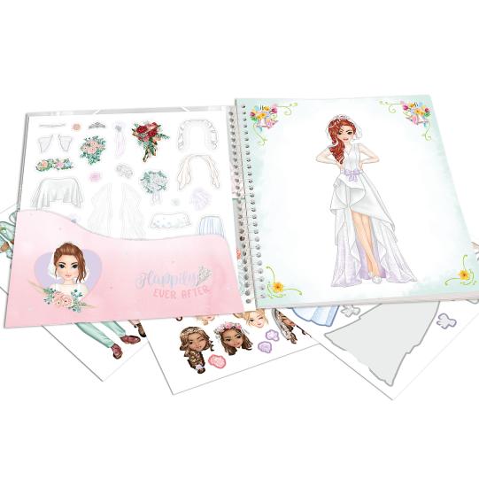 TOPModel Dress Me Up Wedding Stickerbook