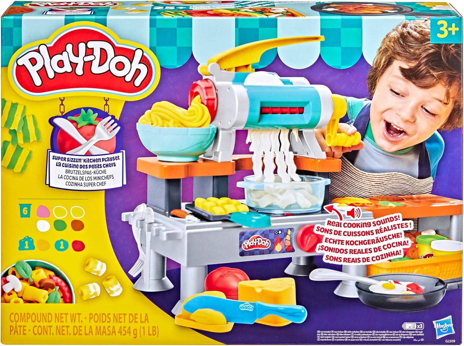 Play Doh Super Sizzlin Kitchen Playset