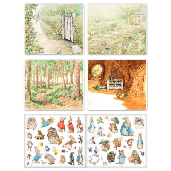 Peter Rabbit Sticker Scene Set