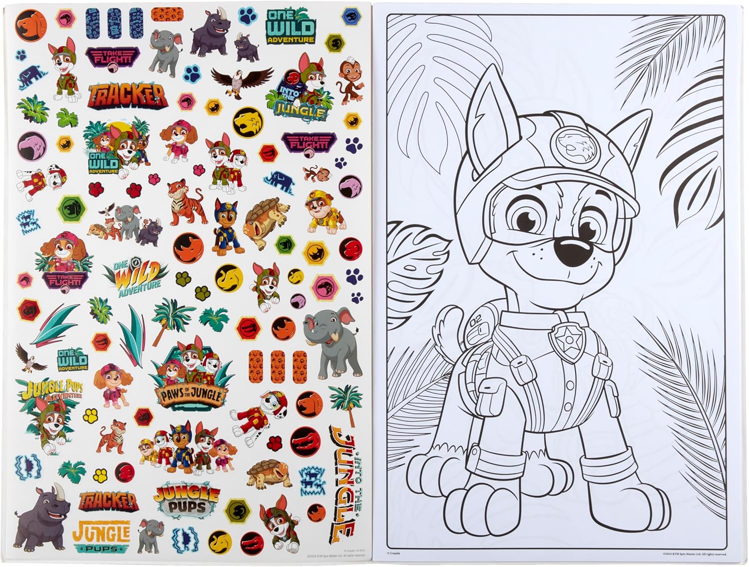 Crayola Paw Patrol Giant Colouring Pages
