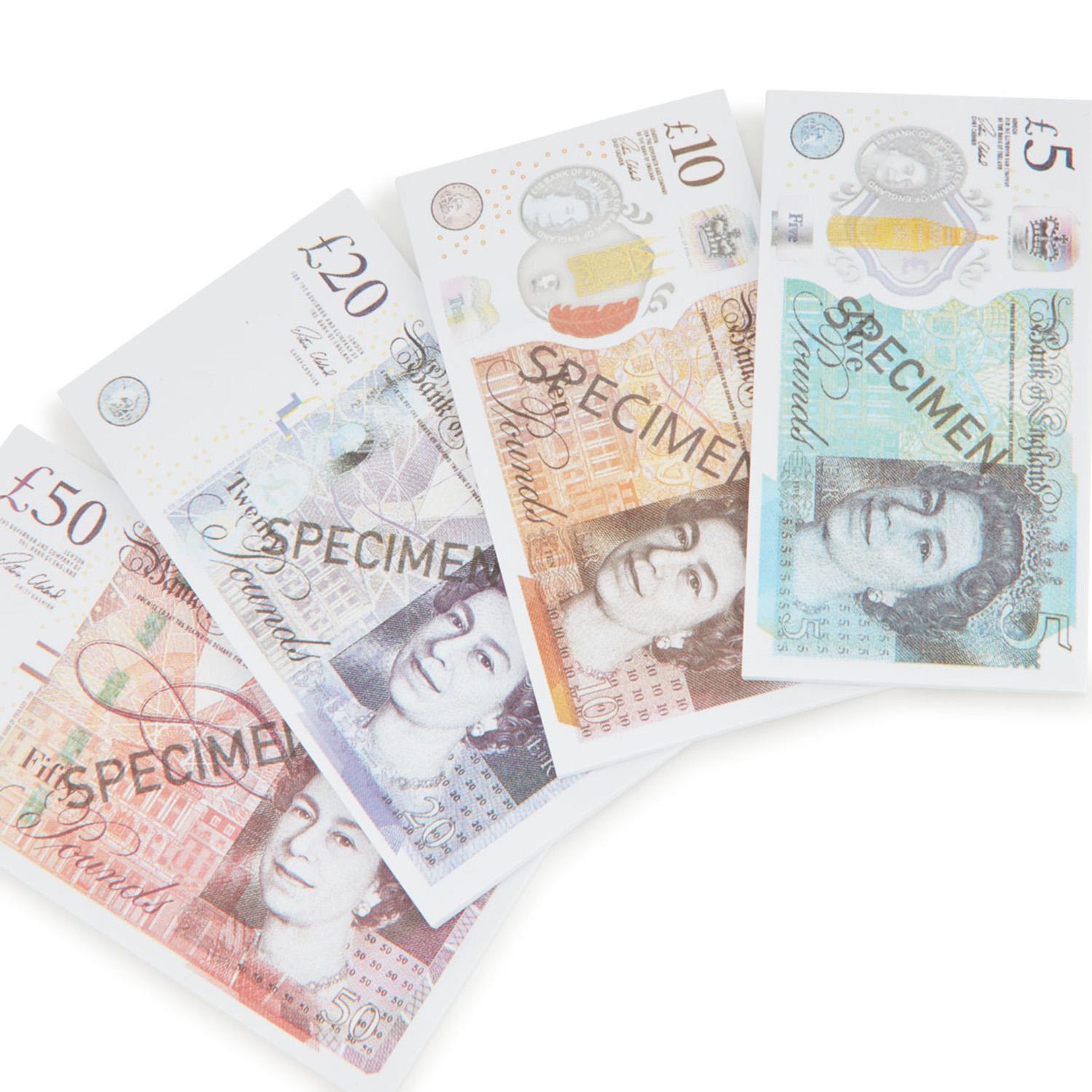 Casdon Play Money & Cards - £Sterling