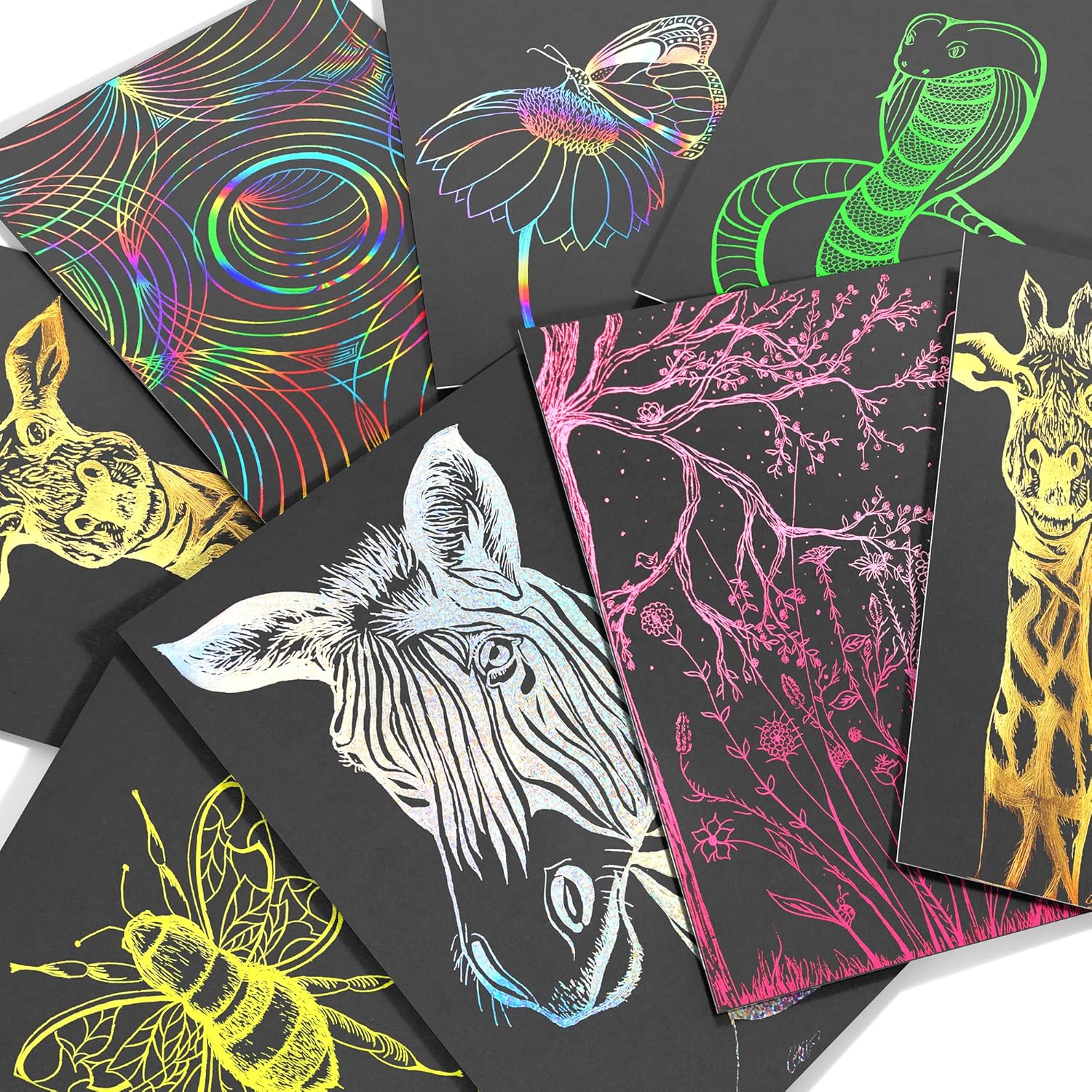 Marvins Magic Super Bright Scratch Art