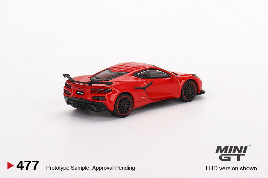 Mini GT Chevy Corvette Z06 -Red 1:64 Die Cast
