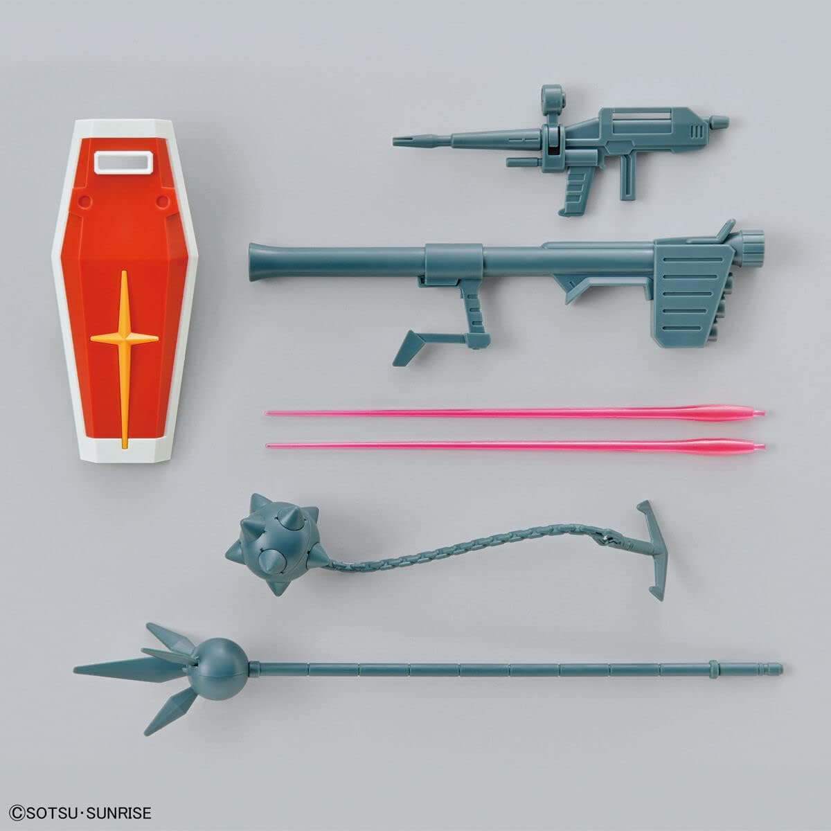 GUNDAM - EG 1/144 Gundam RX-78-2 Full Weapon Set -