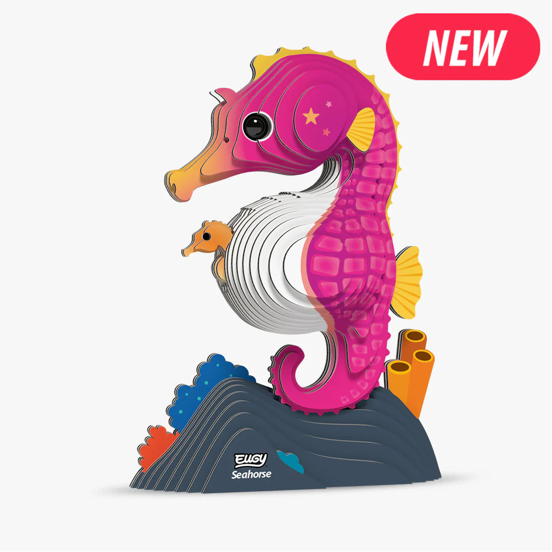 EUGY Seahorse 3D Puzzle