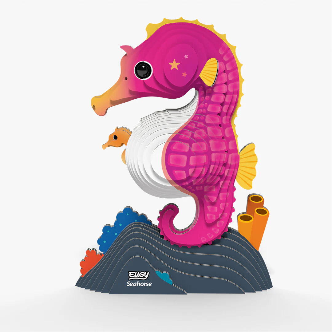 EUGY Seahorse 3D Puzzle