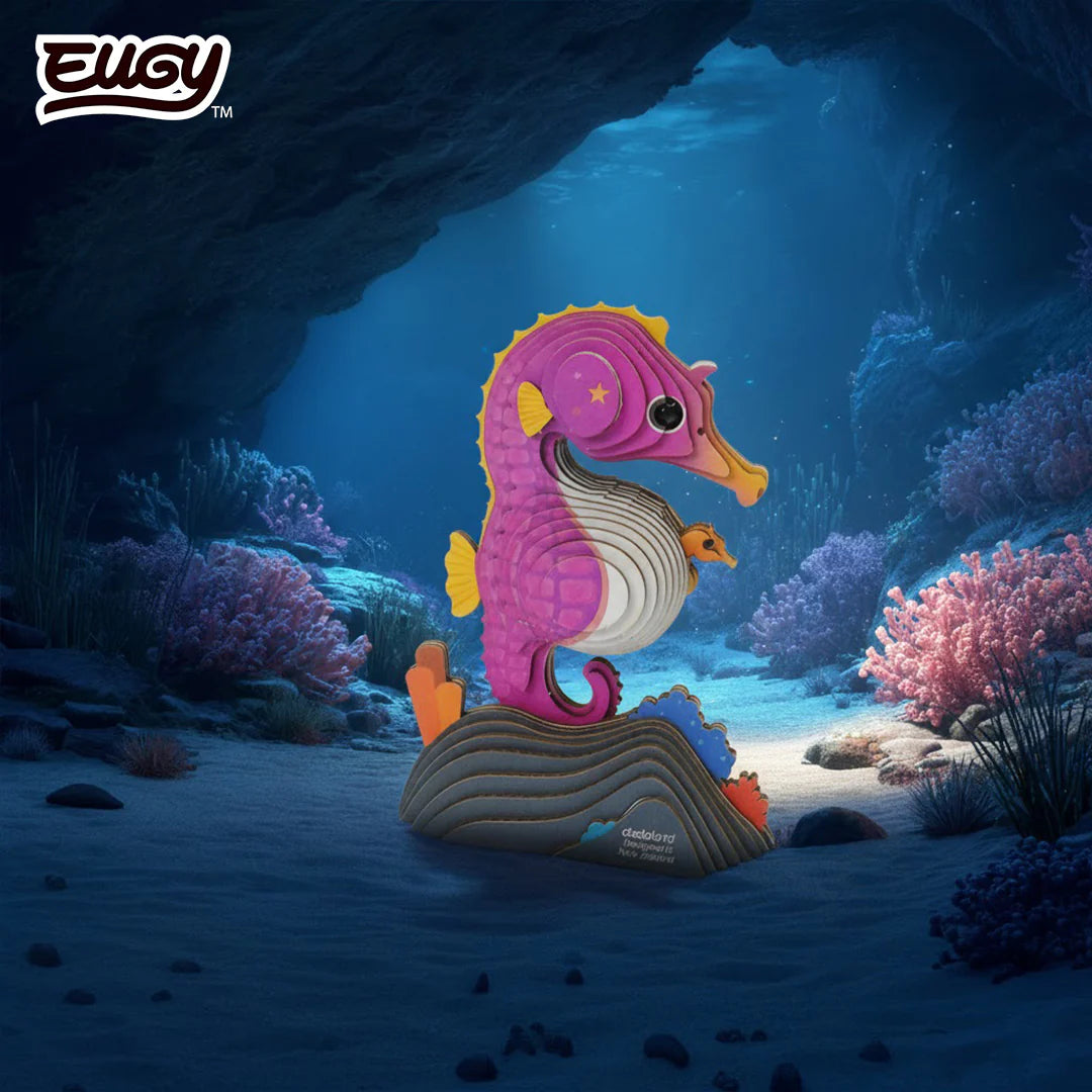 EUGY Seahorse 3D Puzzle