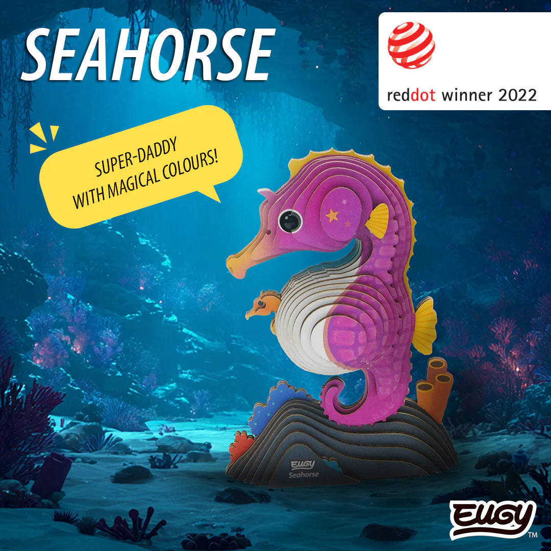 EUGY Seahorse 3D Puzzle