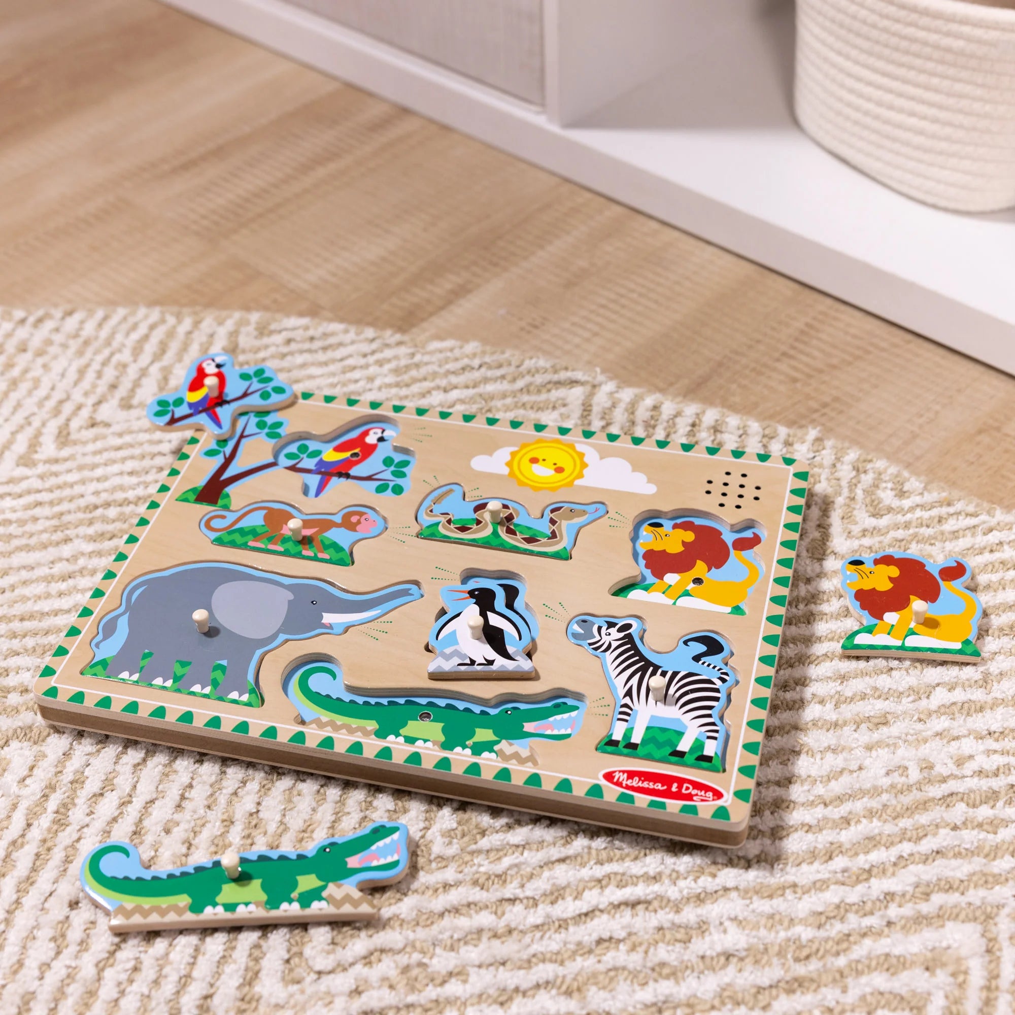 Melissa and Doug Zoo Animal Sound Puzzle