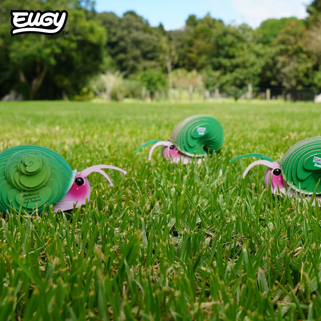 EUGY Snail 3D Puzzle
