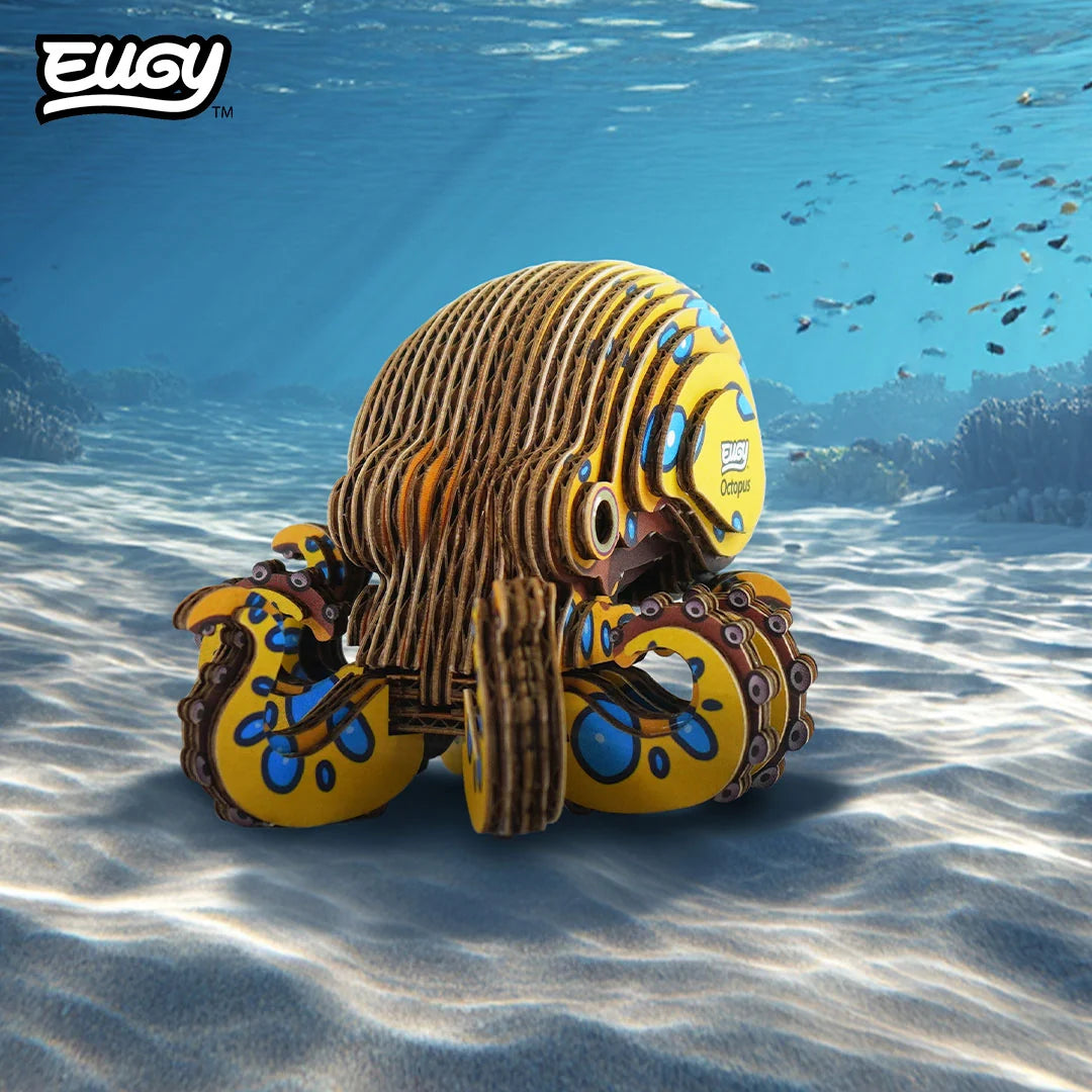 EUGY Octopus 3D Puzzle