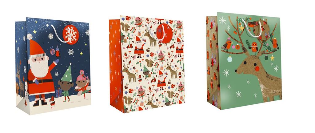 Hallmark Christmas Gift Bag 3 Pack