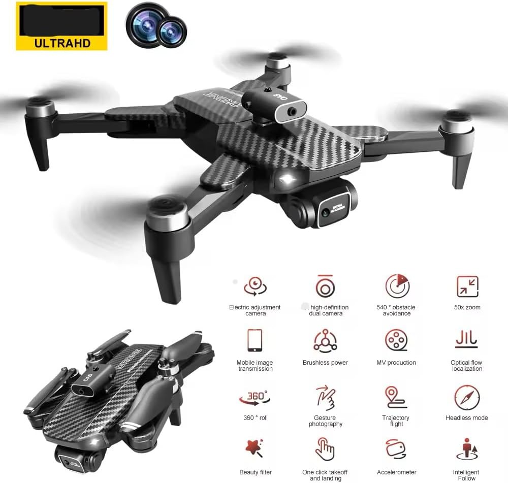 Obstacle Avoidance Gesture Drone With HD Camera