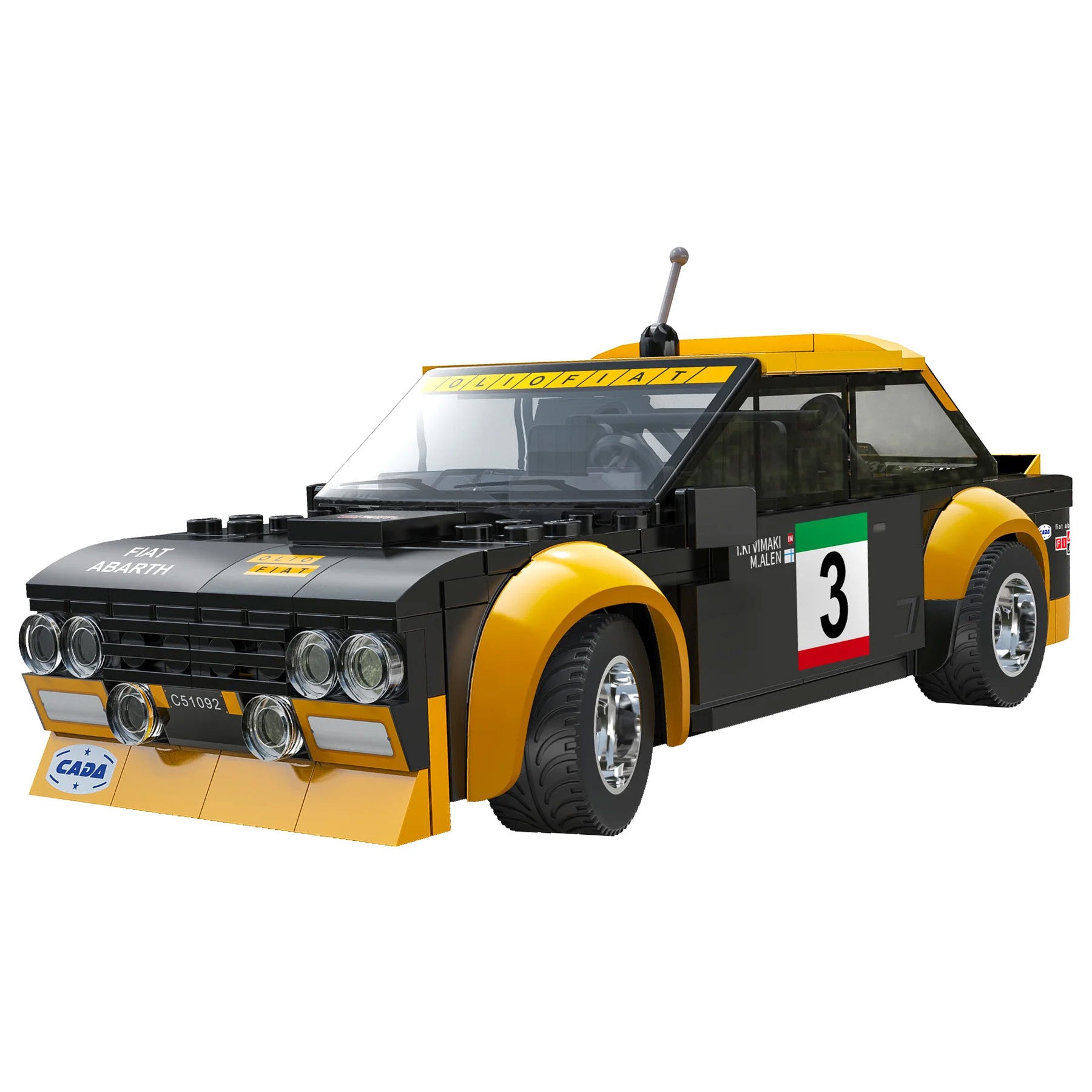 Cada Fiat Abarth 131 RC 1:20 Construction Car