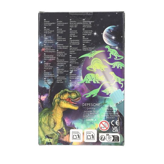 Dino world Glow in the Dark Stickers