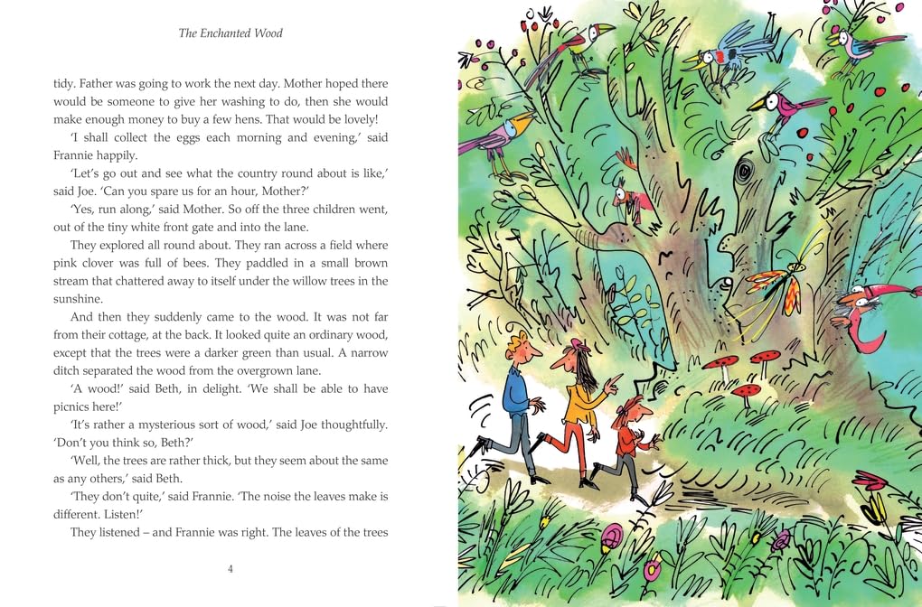 The Magic Faraway Tree - The Enchanted Wood by Enid Blyton