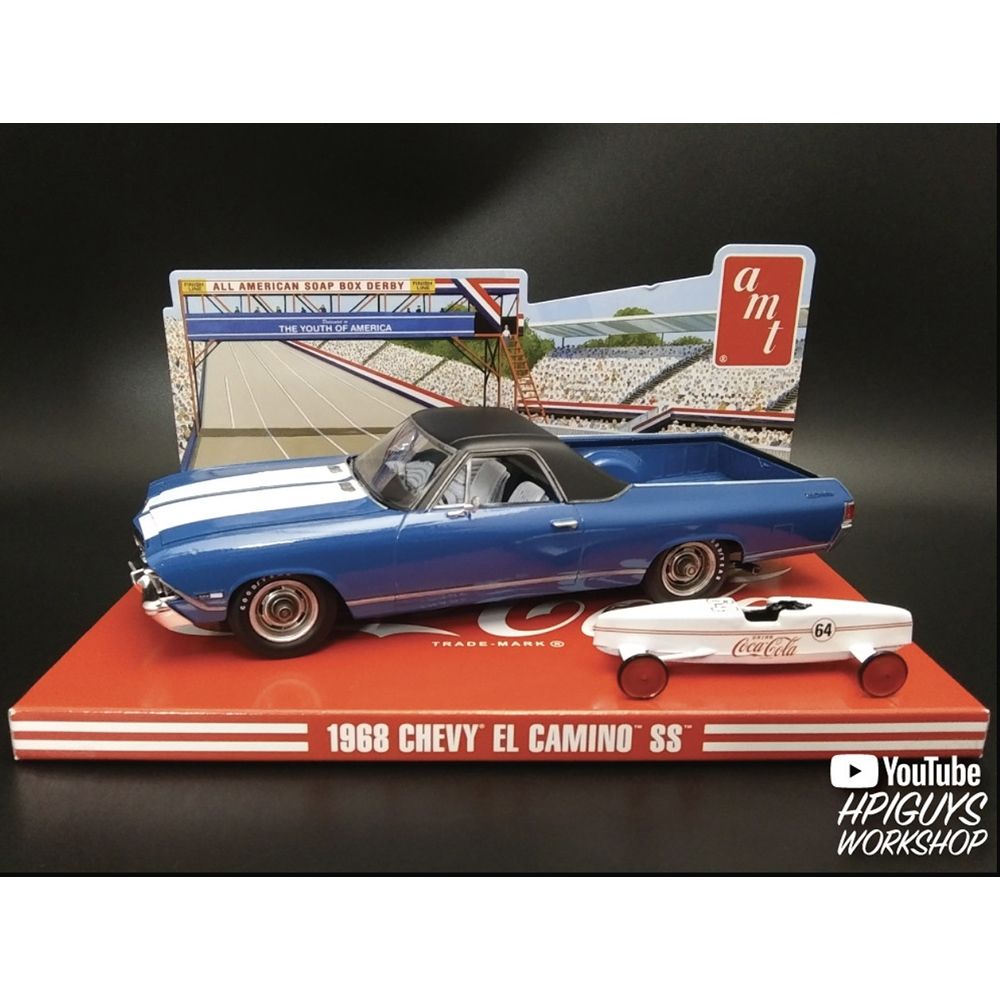 AMT 1968 Chevy El Camino SS Coca Cola 1:25 scale