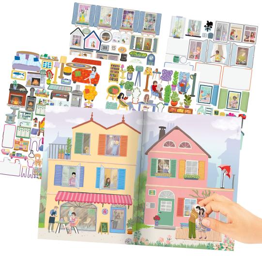 Create your Sweet Home Colouring Book