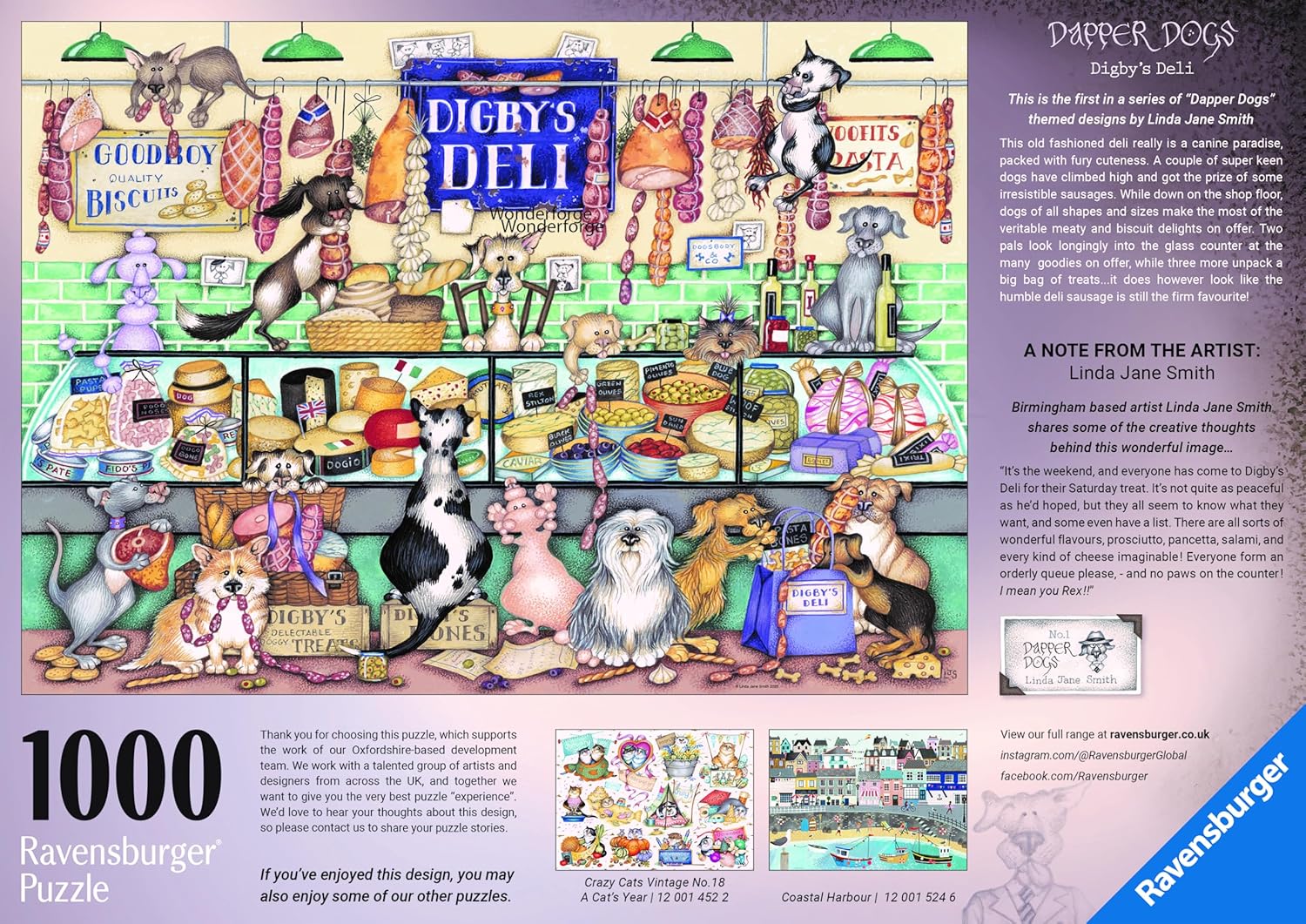Digbys Deli 1000 Piece Jigsaw Puzzle