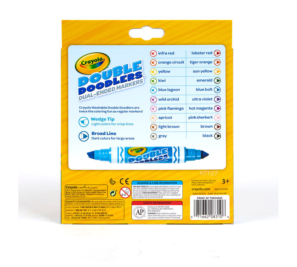 Crayola 10 Double Doodler Duel Ended Markers