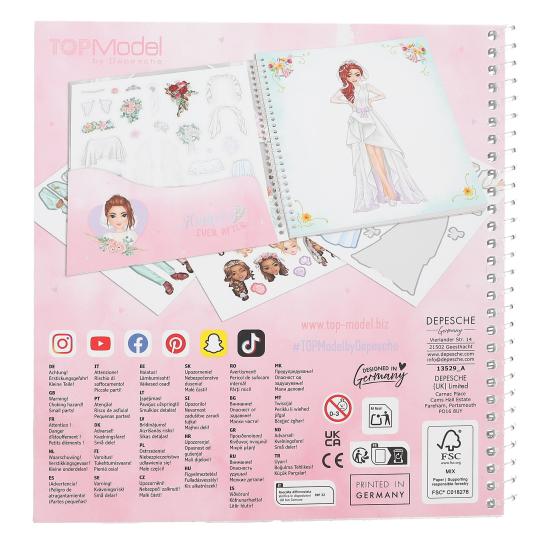 TOPModel Dress Me Up Wedding Stickerbook