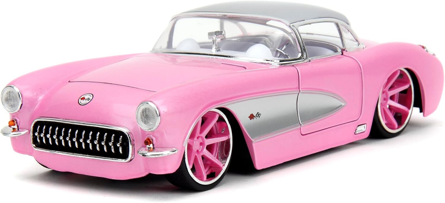 Jada Pink Slips 1957 Chevorlet Corvette 1:24
