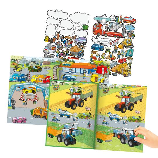 Create your Action World Colouring Book