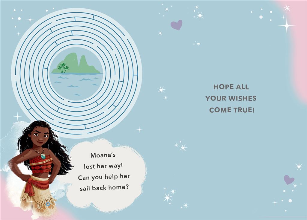 Hallmark Disney Princess 4th Birthday Card