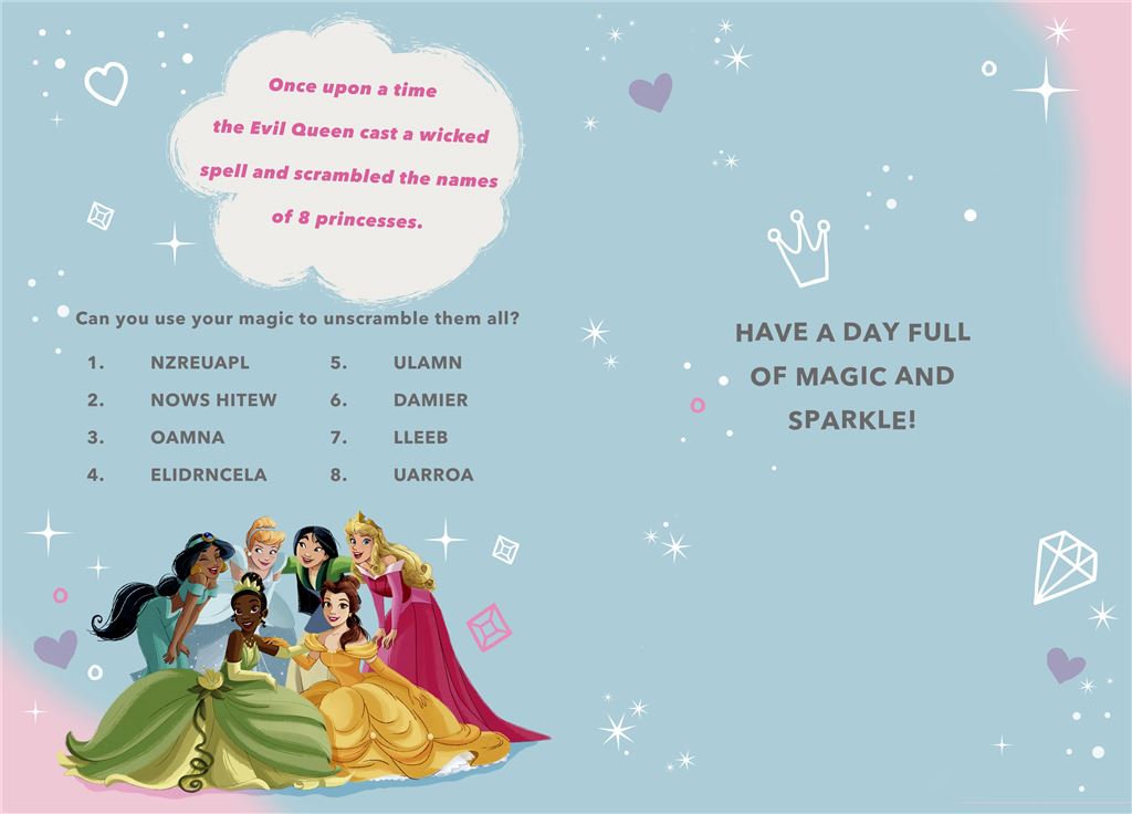 Hallmark Disney Princess Niece Birthday Card