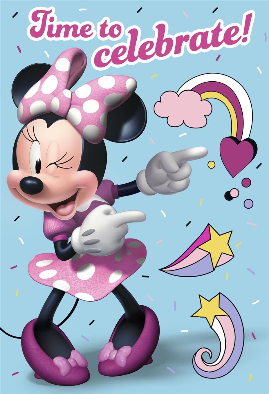 Hallmark Disney Junior Minnie Mouse Birthday Card