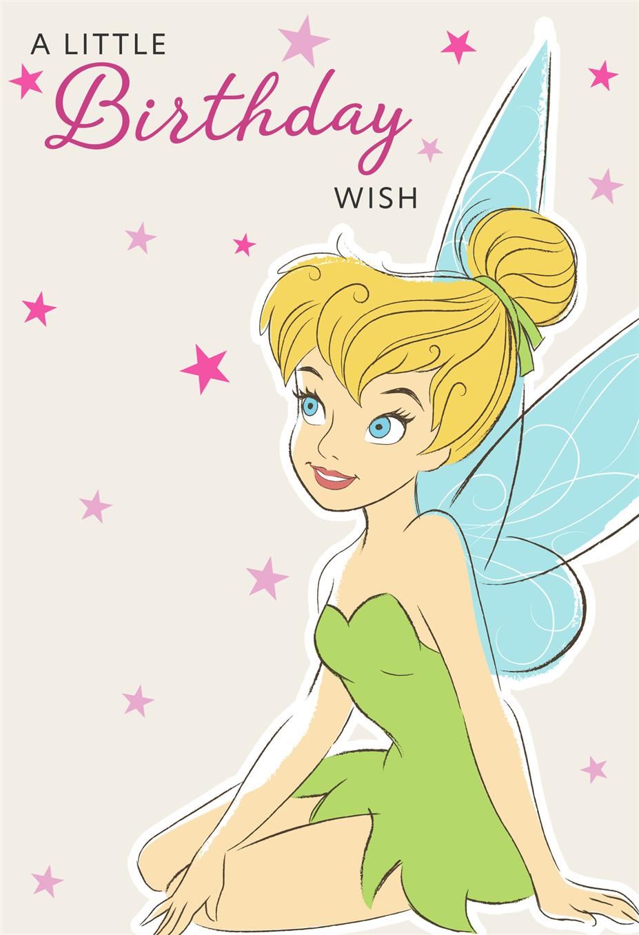 Hallmark Tinker Bell Birthday Card