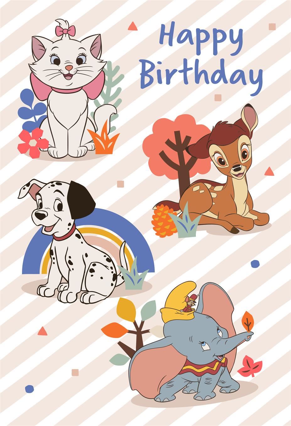 Hallmark Disney Classics Birthday Card