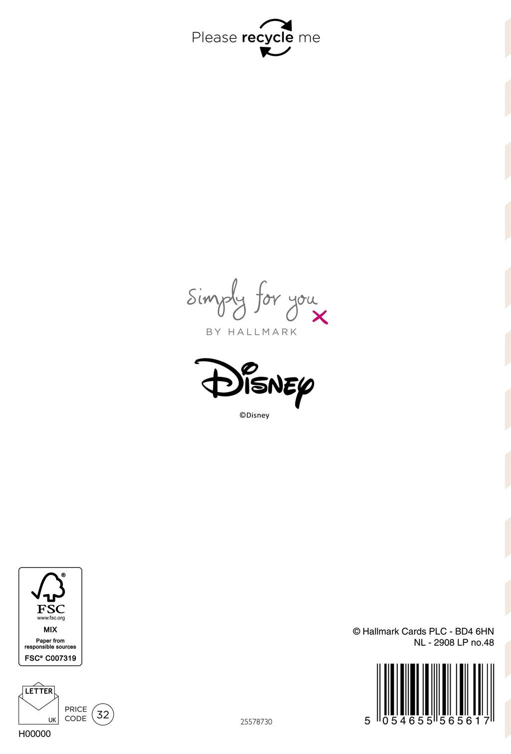 Hallmark Disney Classics Birthday Card