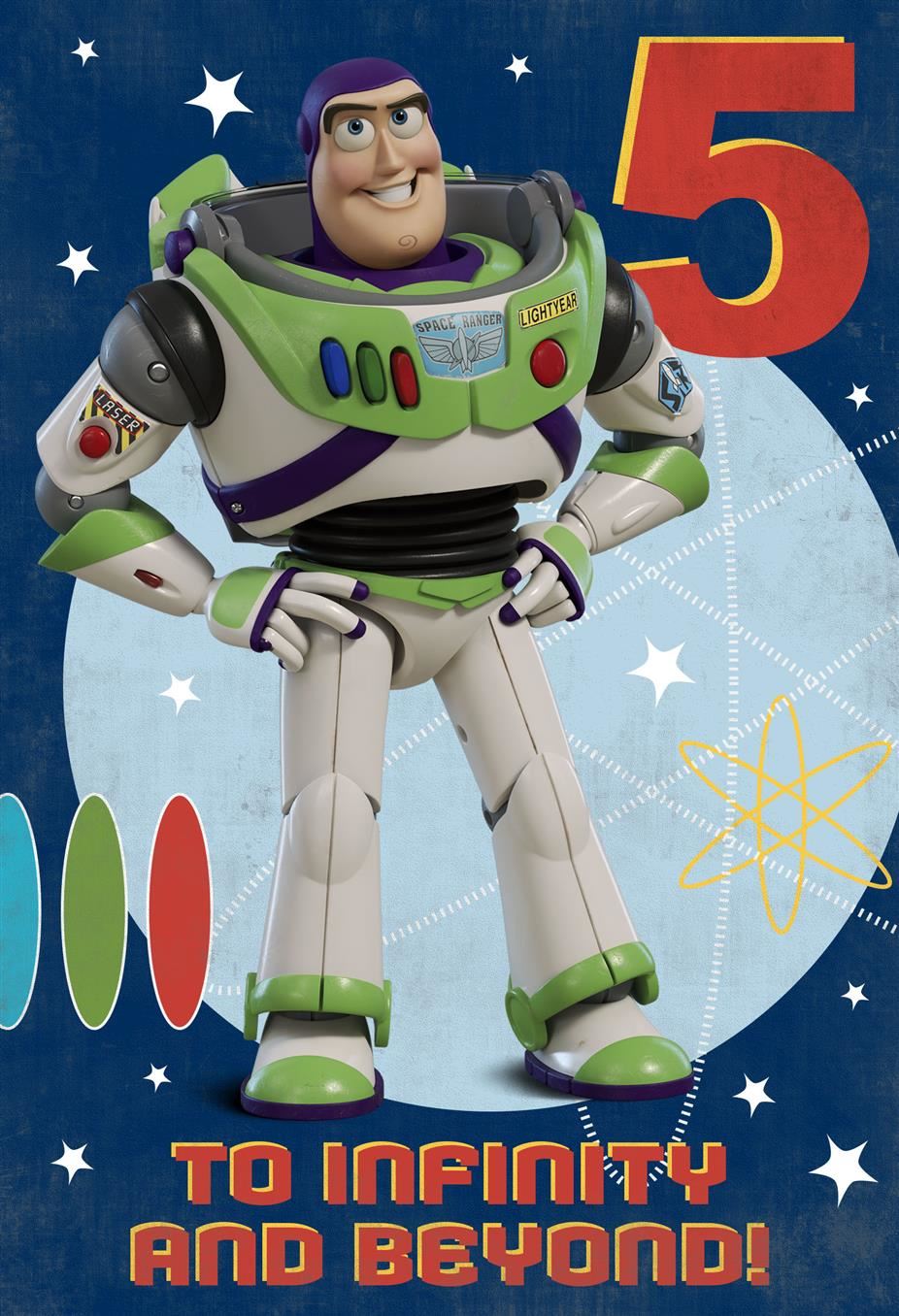 Hallmark Toy Story 5th Birthday Card