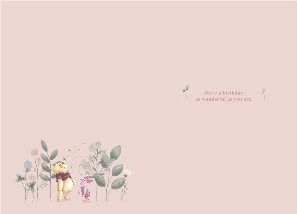 Hallmark Winnie The Pooh Daughter Birthday Card