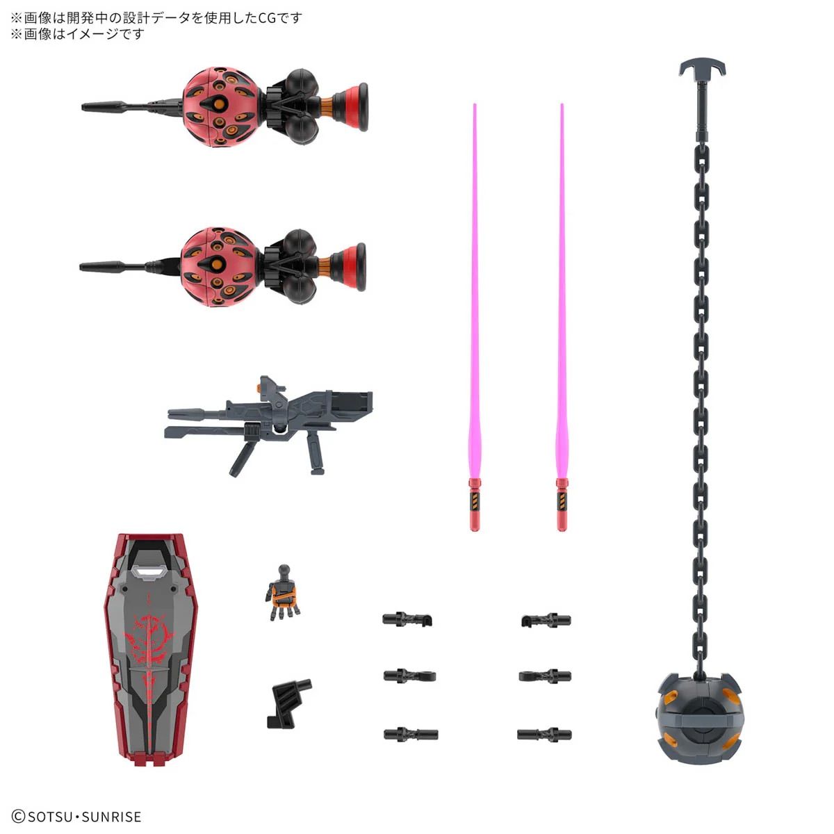 GUNDAM - Red Gundam gMS-a 1:144 Scale Kit
