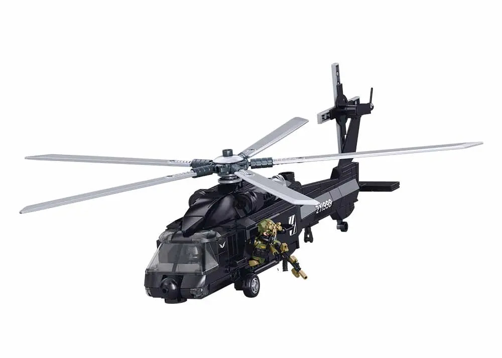 Sluban Z-20S Attack Helicopter Construction Set