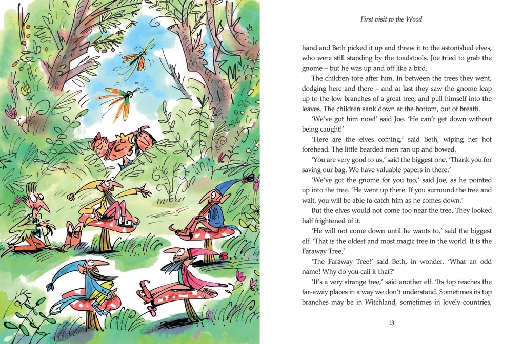 The Magic Faraway Tree - The Enchanted Wood by Enid Blyton