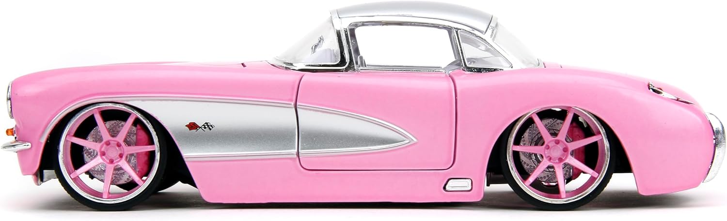 Jada Pink Slips 1957 Chevorlet Corvette 1:24