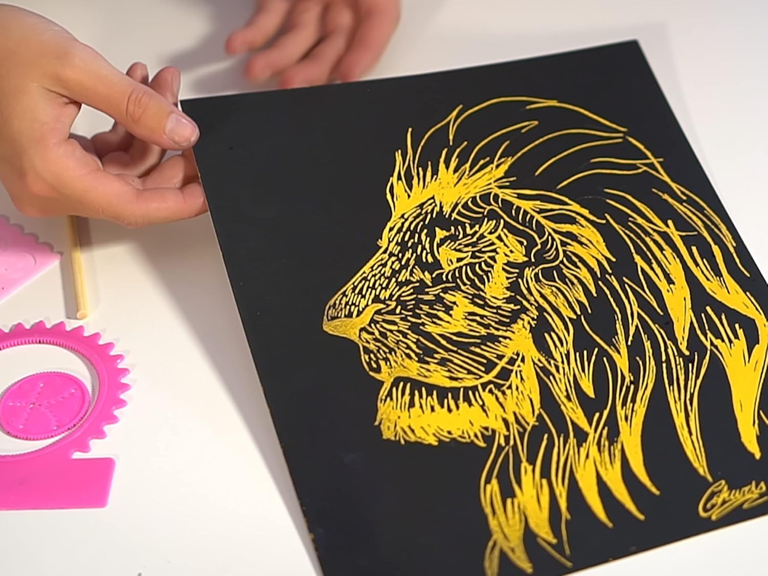 Marvins Magic Super Bright Scratch Art