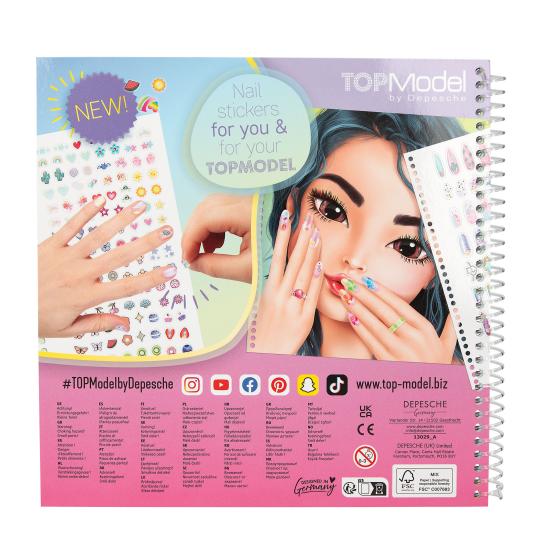 TOPModel Create Your Hand-Design Nail Sticker Book