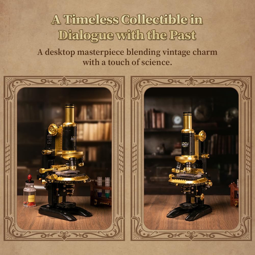 Pantasy Retro Collection: Microscope Brick Set