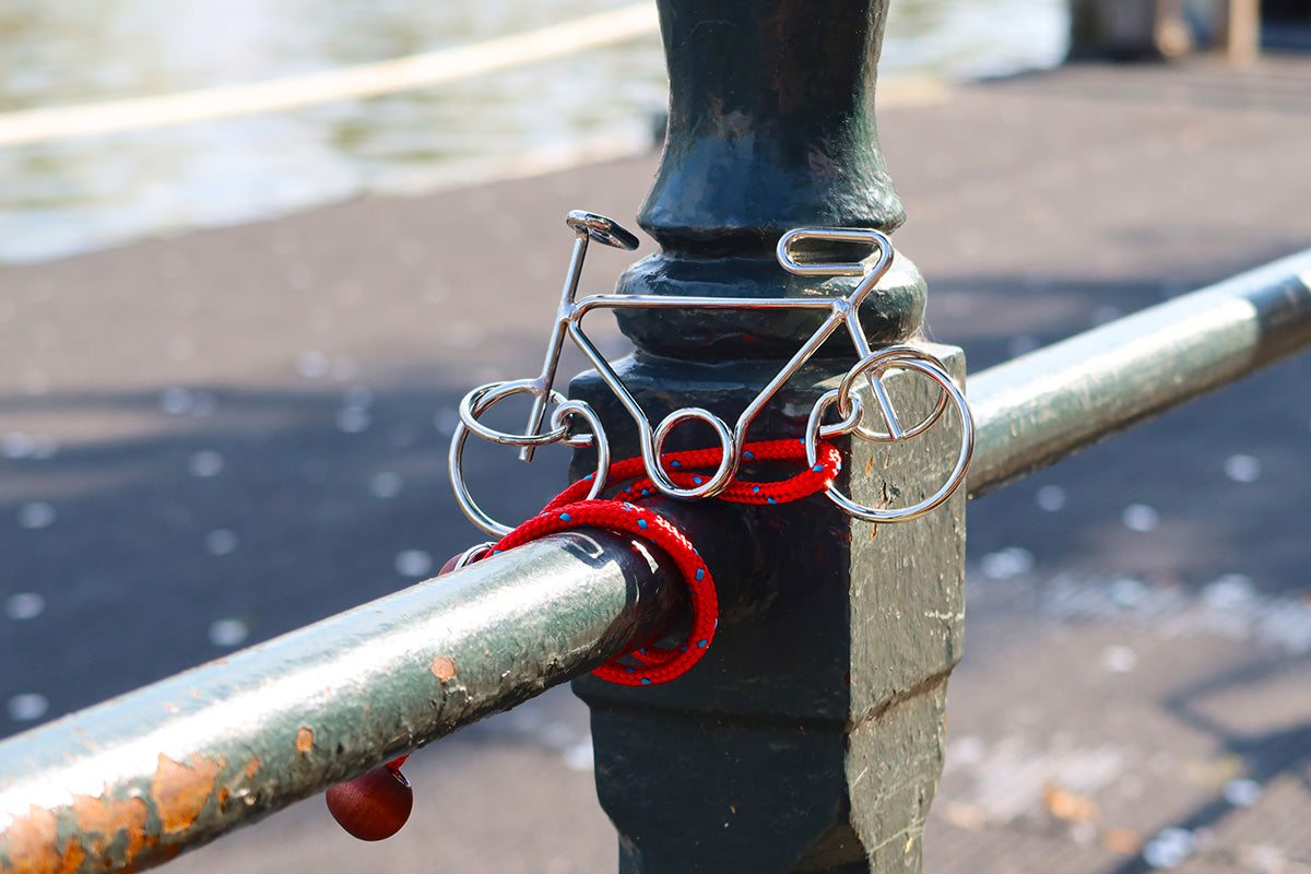 Wire Puzzle Metal Bike