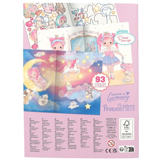 Princess Mimi Puffy Sticker Book