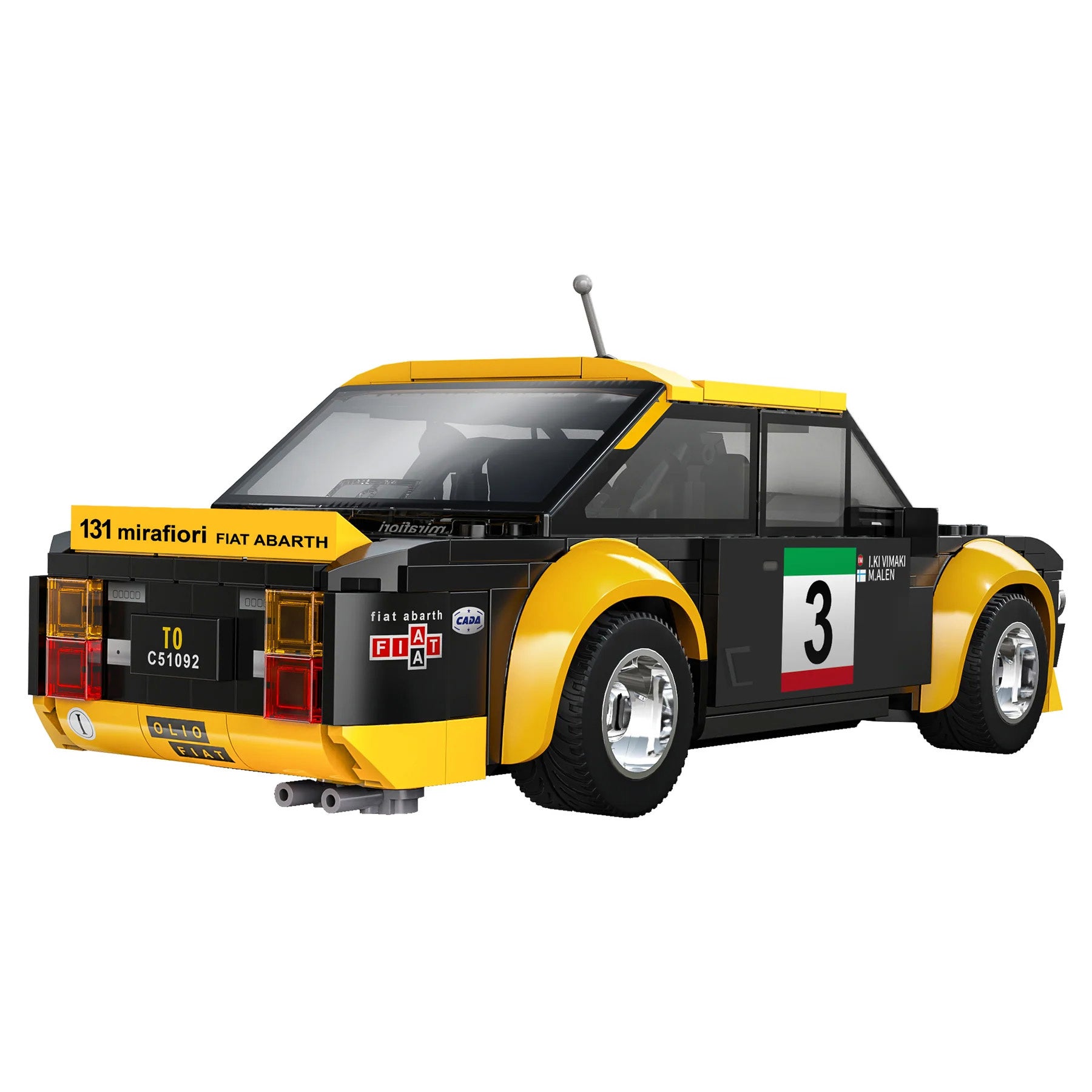 Cada Fiat Abarth 131 RC 1:20 Construction Car